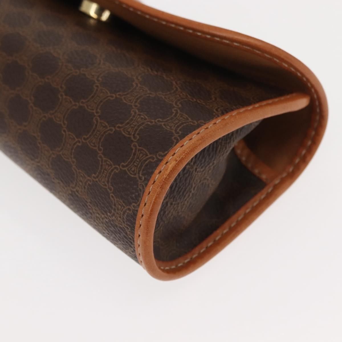 Celine Celine Macadam Pochette Canvas and Leather Size ONE SIZE - 8 Thumbnail
