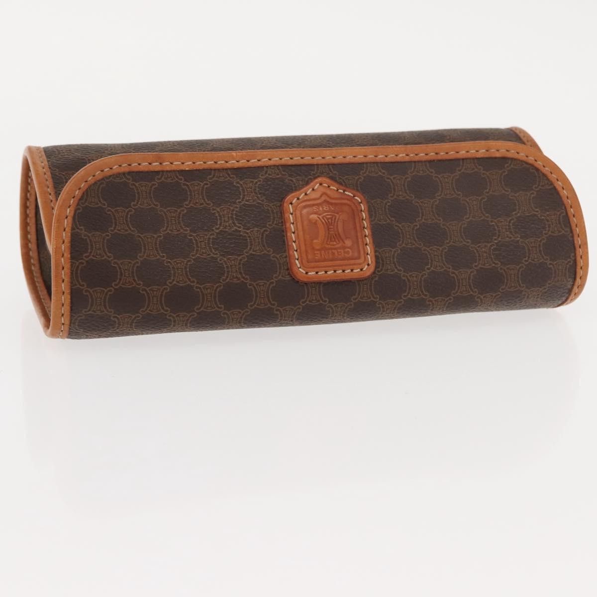 Celine Celine Macadam Pochette Canvas and Leather Size ONE SIZE - 13 Thumbnail