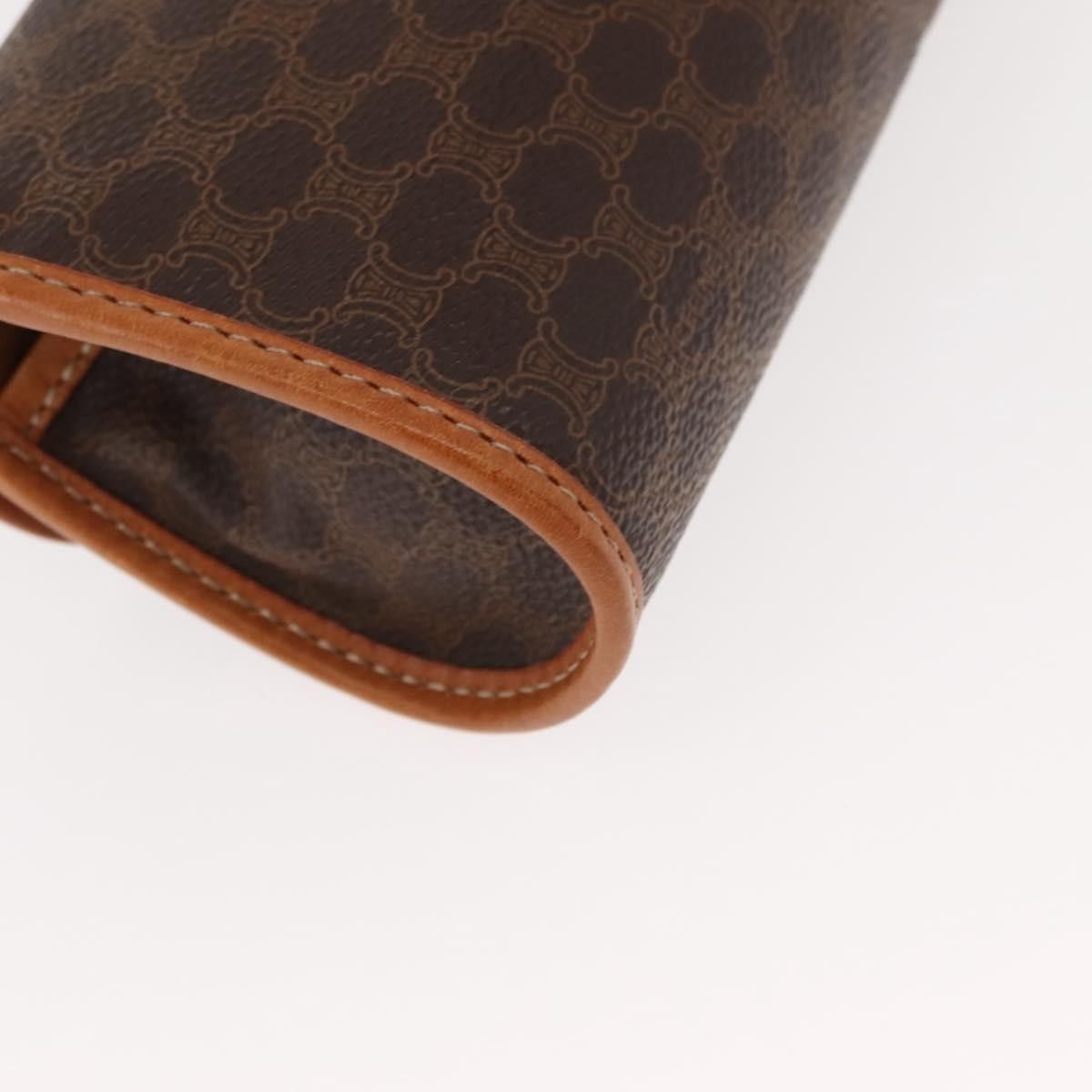 Celine Celine Macadam Pochette Canvas and Leather Size ONE SIZE - 10 Thumbnail