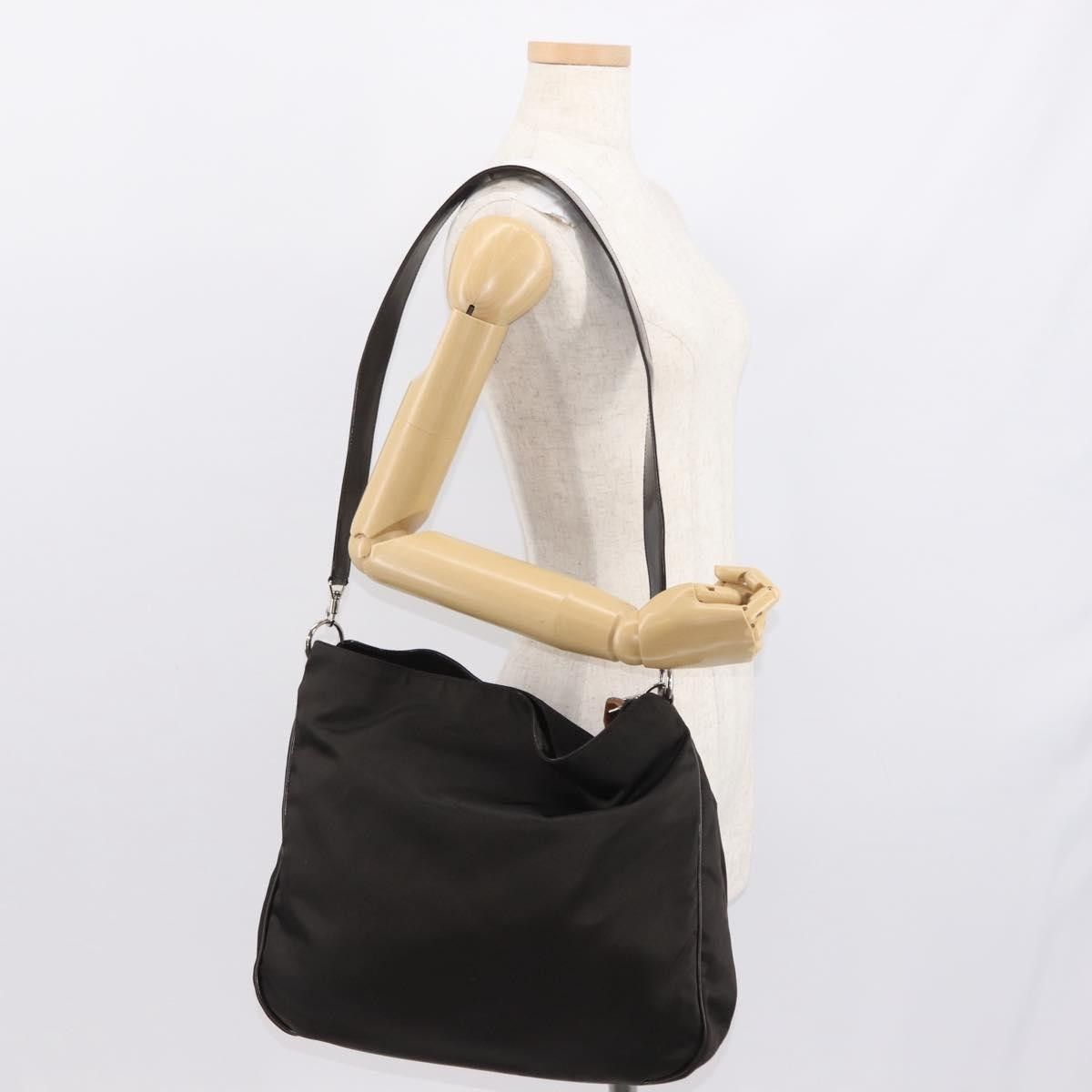Gucci Gucci Vintage Bamboo Shoulder Nylon Size ONE SIZE - 13 Thumbnail