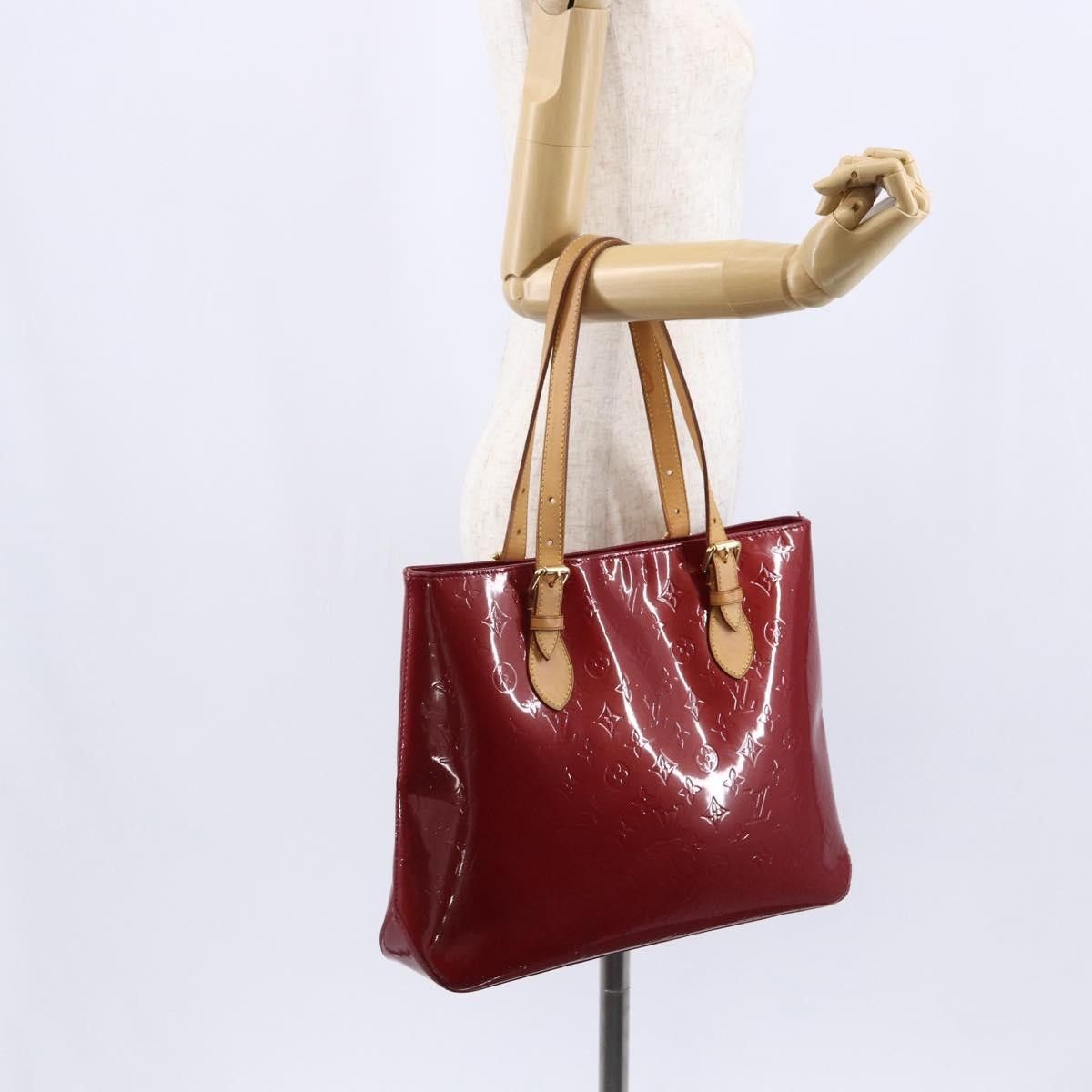 Louis Vuitton Louis Vuitton Brentwood Handbag Monogram Vernis Size ONE SIZE - 14 Thumbnail