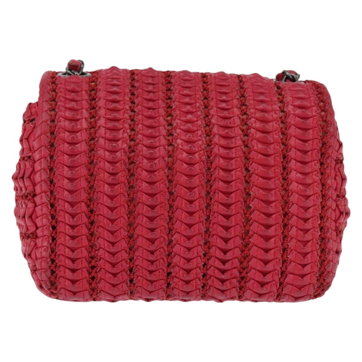 Chanel Chanel Crochet Flap Bag Lambskin Size ONE SIZE - 2 Thumbnail