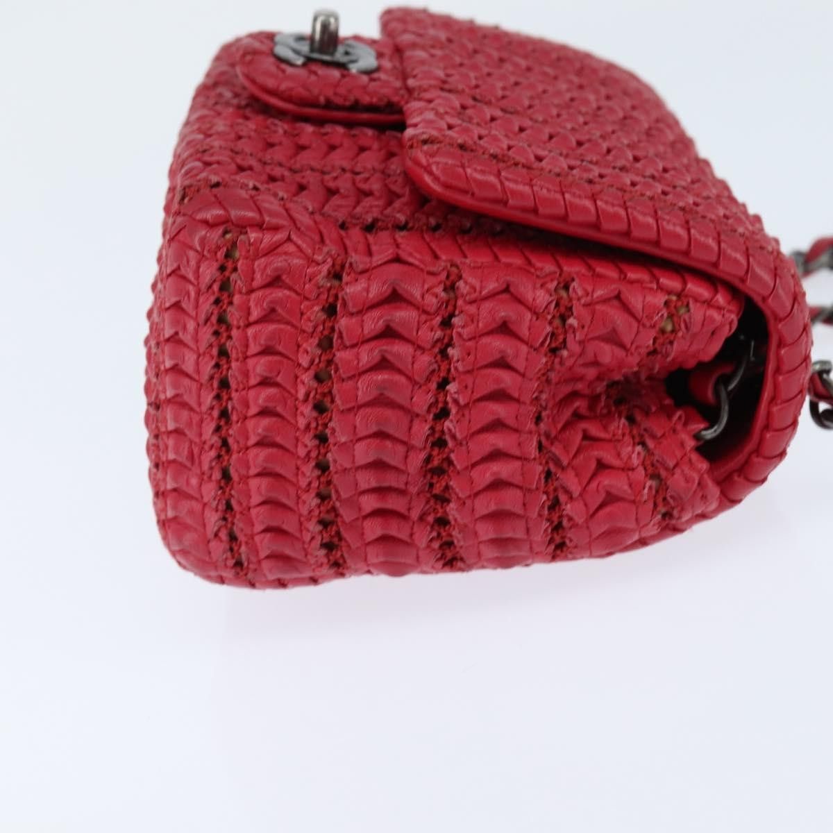 Chanel Chanel Crochet Flap Bag Lambskin Size ONE SIZE - 4 Thumbnail
