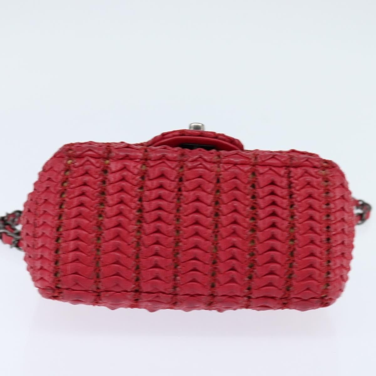 Chanel Chanel Crochet Flap Bag Lambskin Size ONE SIZE - 15 Thumbnail