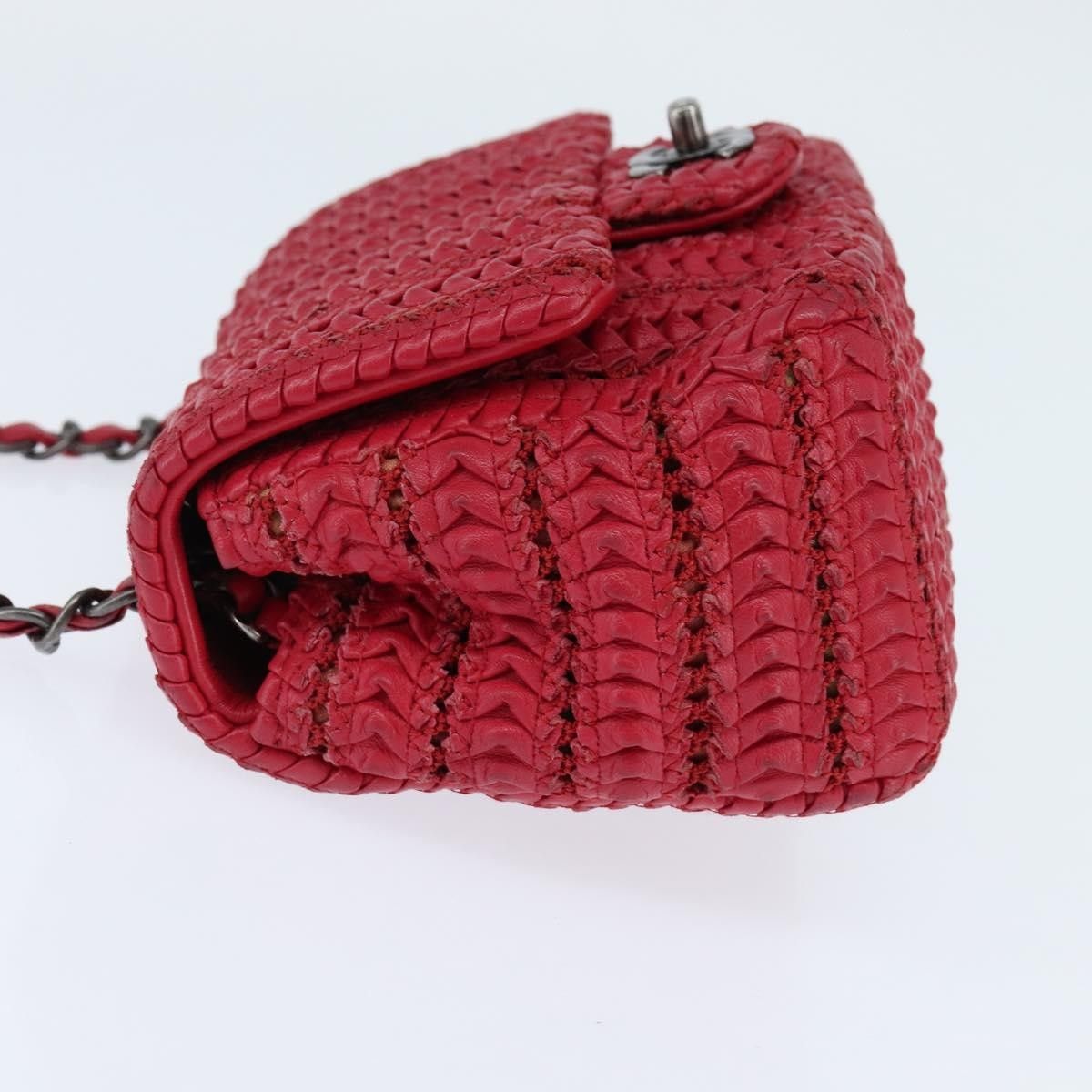 Chanel Chanel Crochet Flap Bag Lambskin Size ONE SIZE - 3 Thumbnail