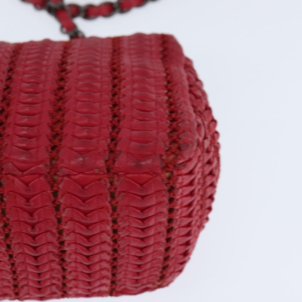 Chanel Chanel Crochet Flap Bag Lambskin Size ONE SIZE - 10 Thumbnail