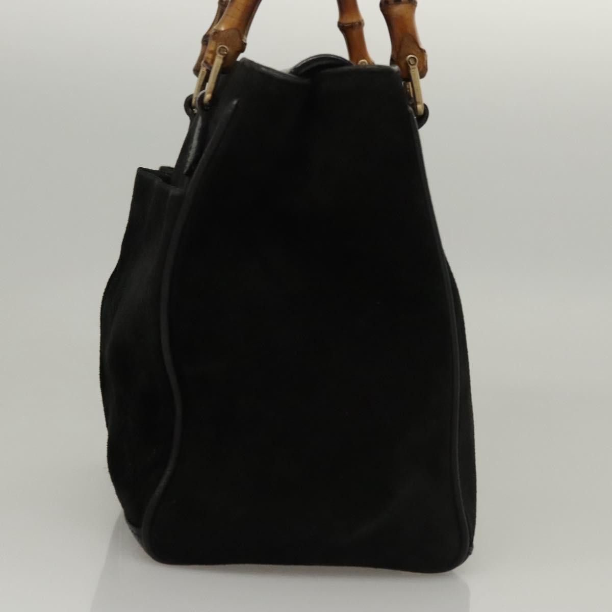Gucci Gucci Bamboo Zip Pouch Suede Size ONE SIZE - 4 Thumbnail
