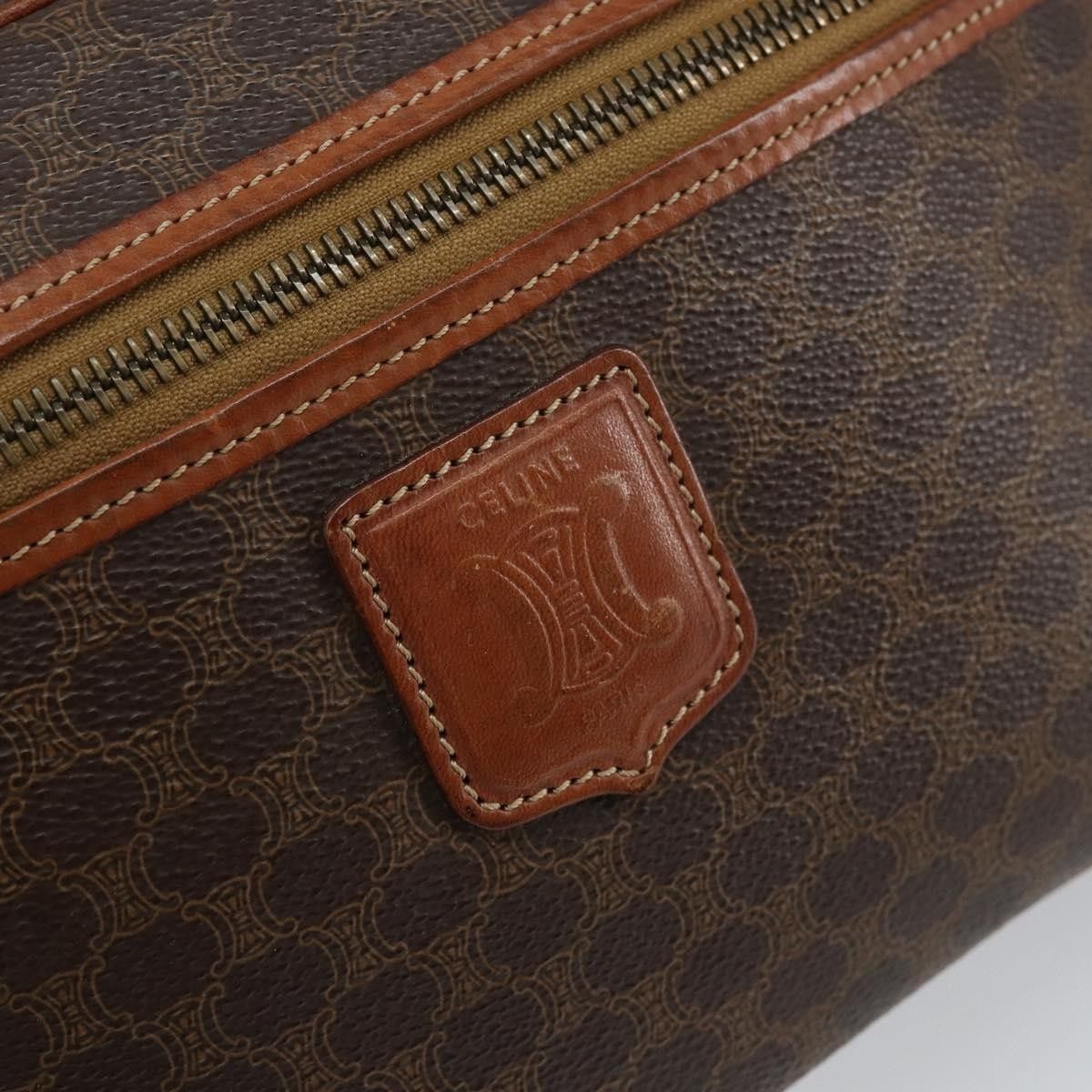 Celine Celine Vintage Macadam Canvas and Leather Size ONE SIZE - 18 Thumbnail