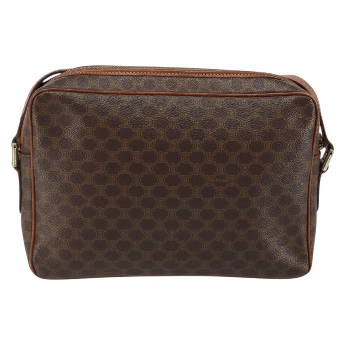 Celine Celine Vintage Macadam Canvas and Leather Size ONE SIZE - 2 Thumbnail