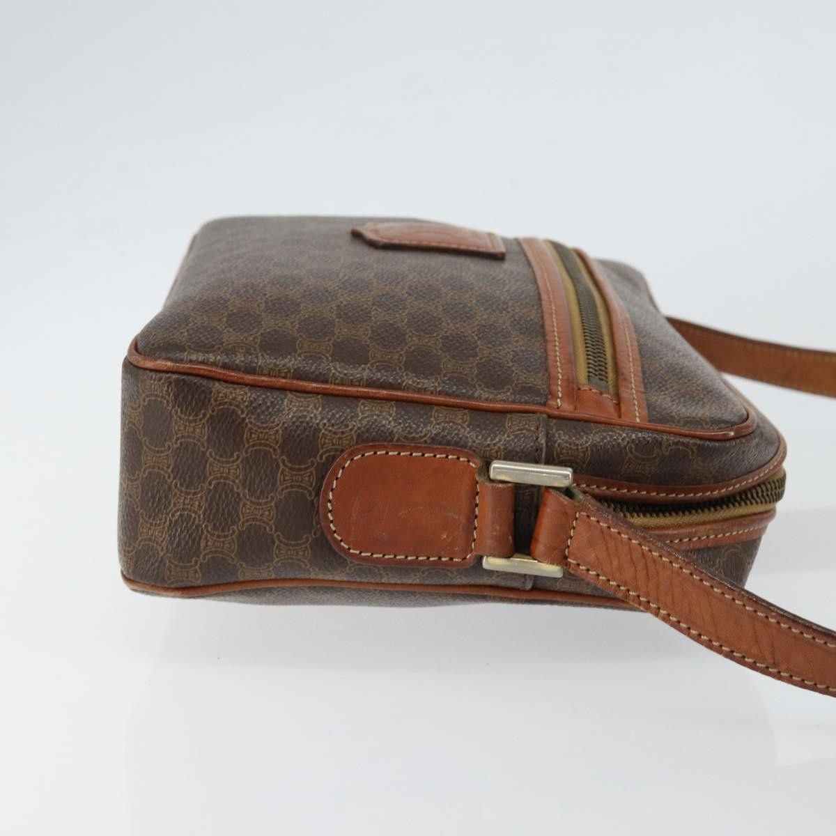 Celine Celine Vintage Macadam Canvas and Leather Size ONE SIZE - 3 Thumbnail
