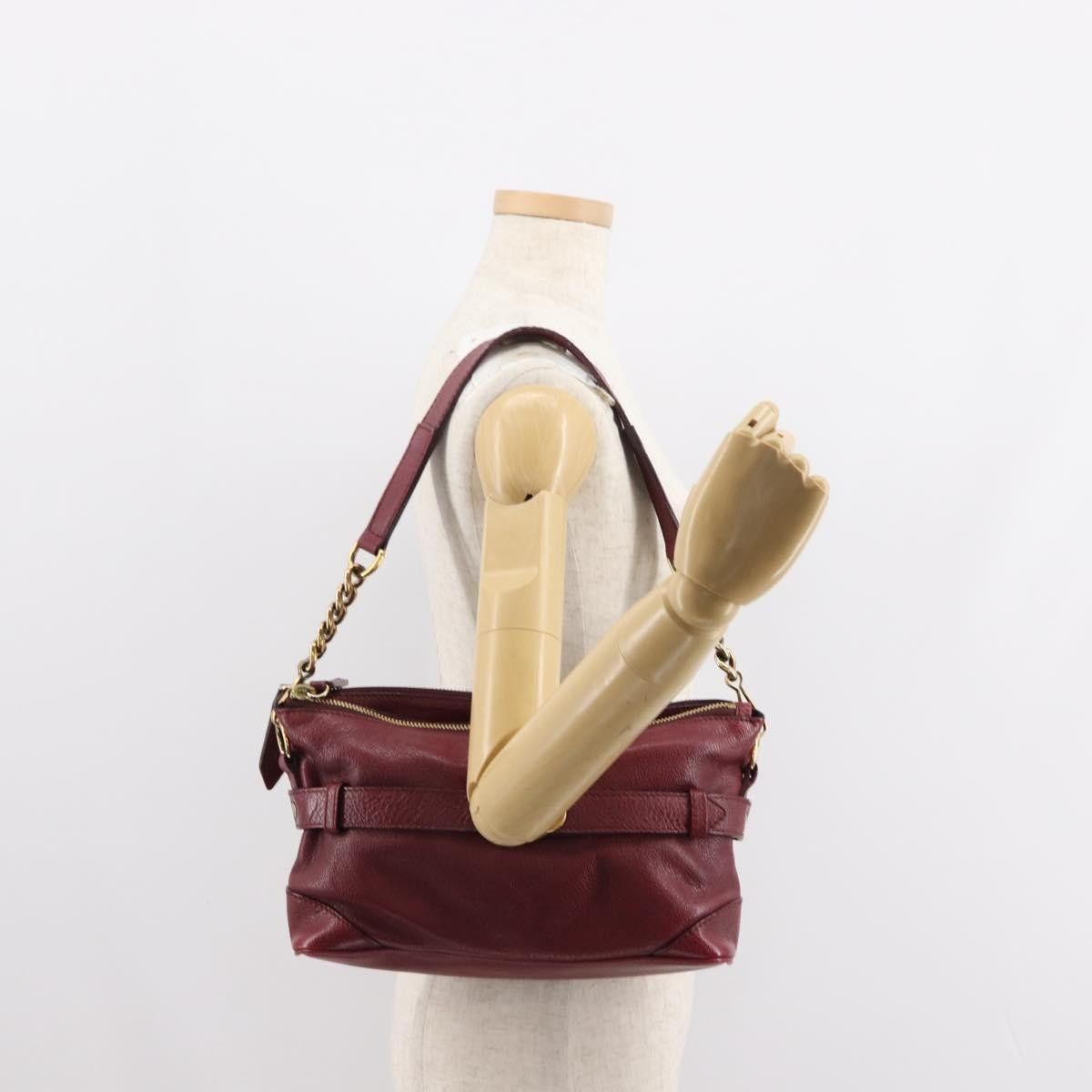 Burberry Burberry Shoulder Bag Leather Size ONE SIZE - 13 Thumbnail