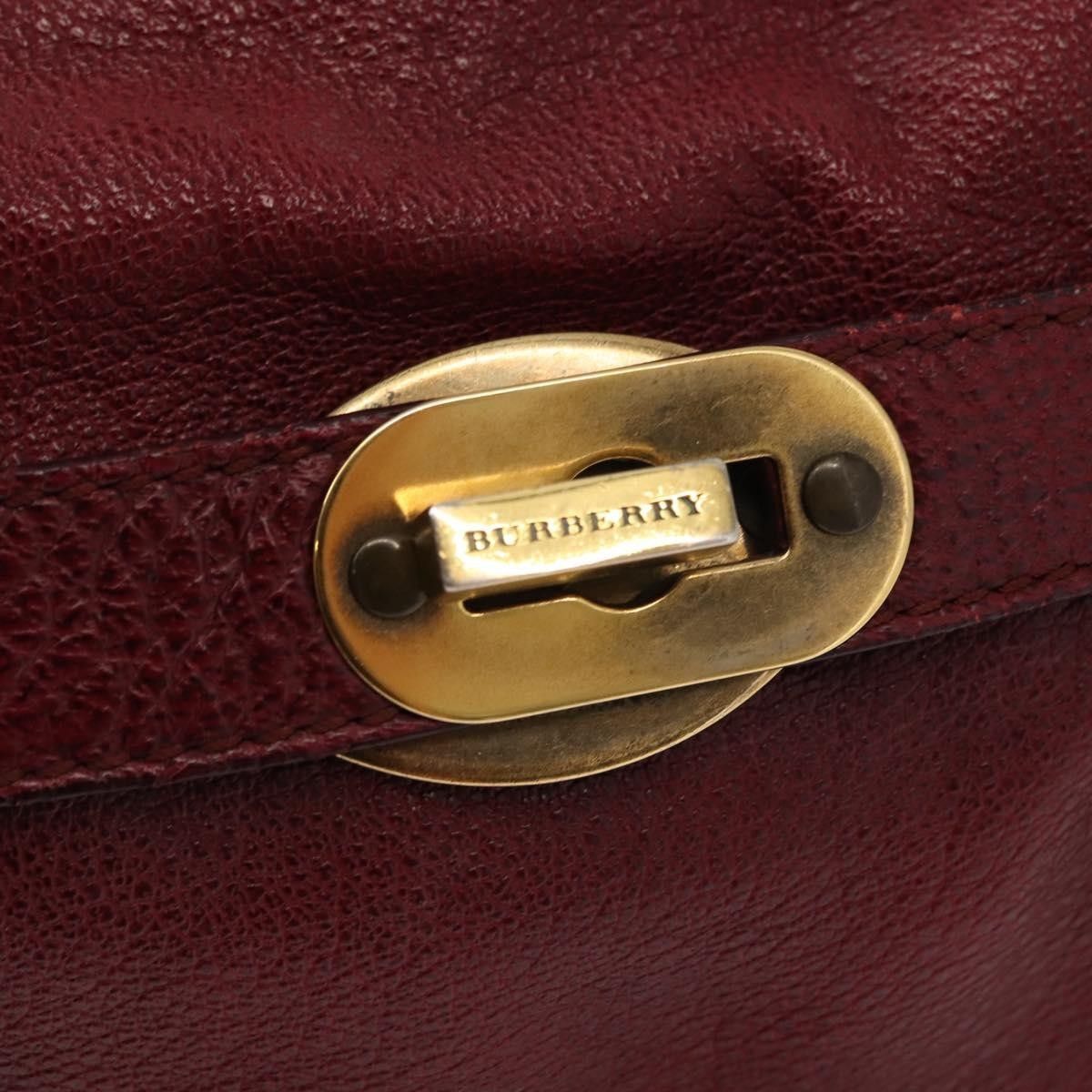Burberry Burberry Shoulder Bag Leather Size ONE SIZE - 14 Thumbnail