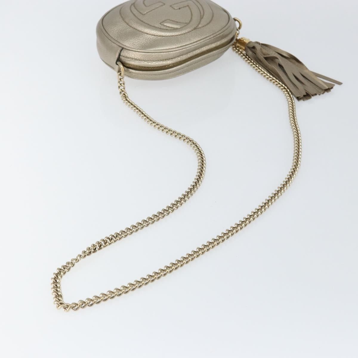 Gucci Gucci Soho Chain Bag Leather Size ONE SIZE - 8 Thumbnail