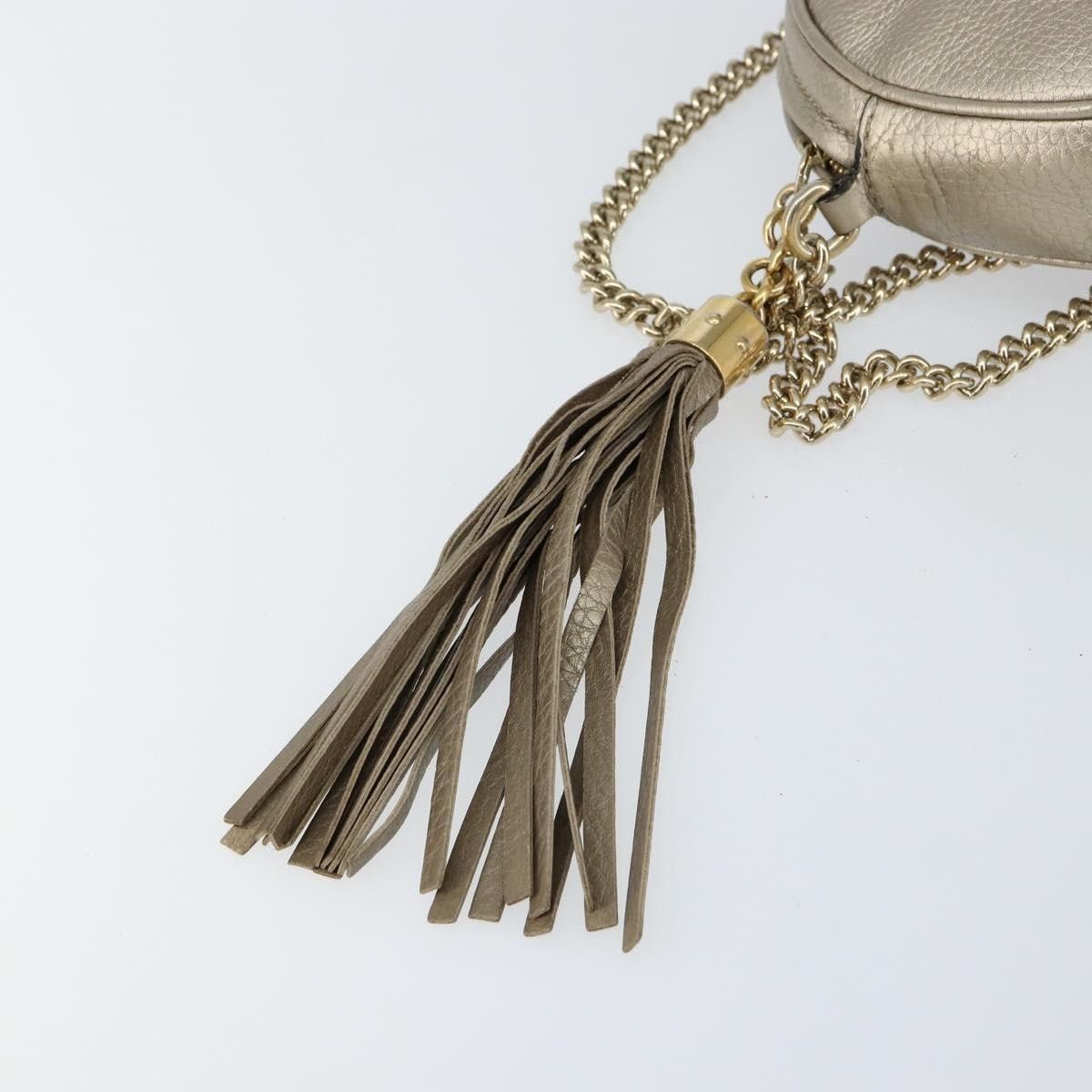 Gucci Gucci Soho Chain Bag Leather Size ONE SIZE - 16 Thumbnail