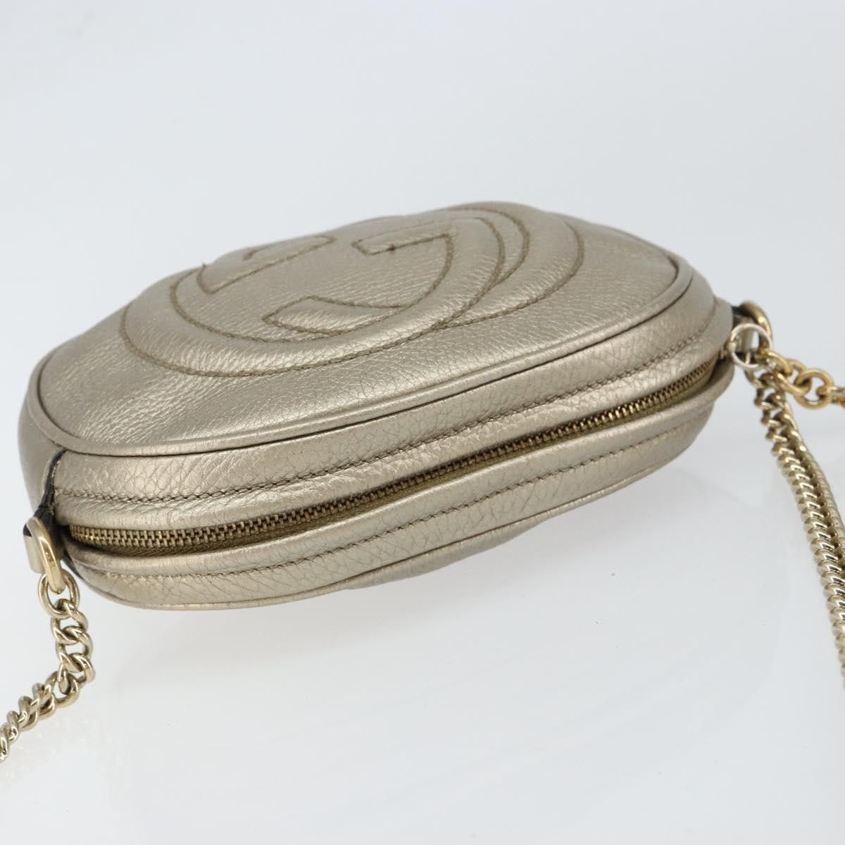 Gucci Gucci Soho Chain Bag Leather Size ONE SIZE - 14 Thumbnail