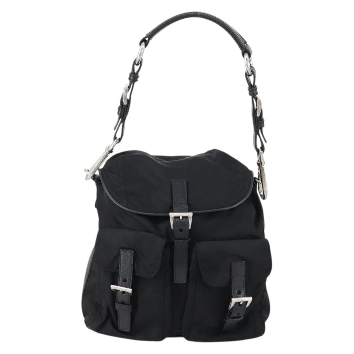 Prada Prada Double Pocket Shoulder Bag Tessuto Size ONE SIZE - 20 Thumbnail