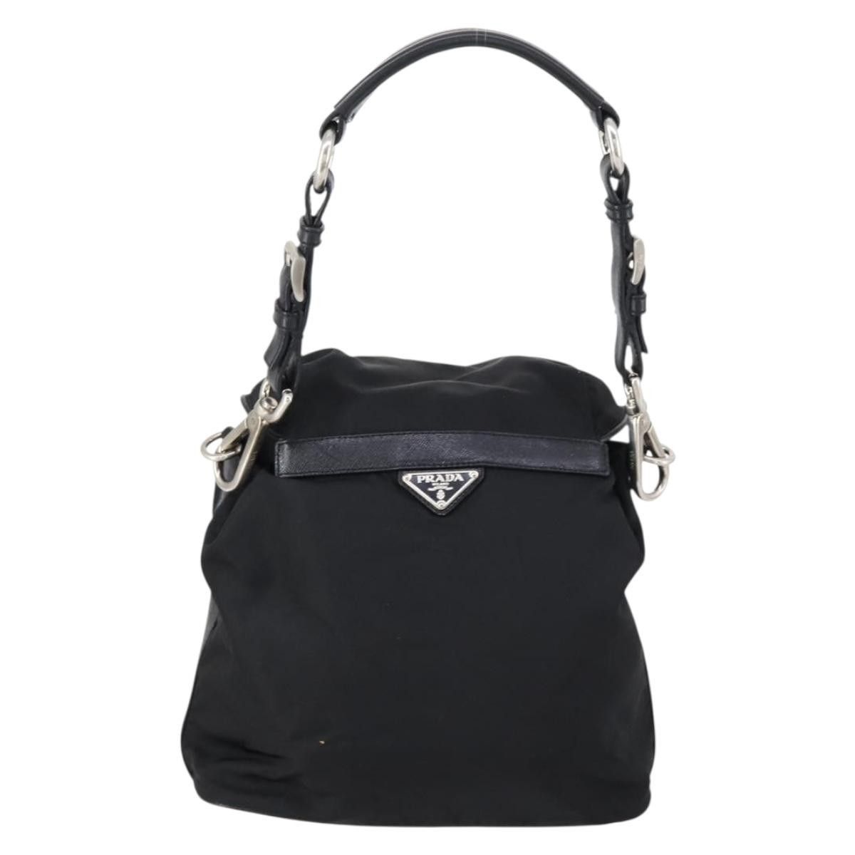 Prada Prada Double Pocket Shoulder Bag Tessuto Size ONE SIZE - 2 Thumbnail