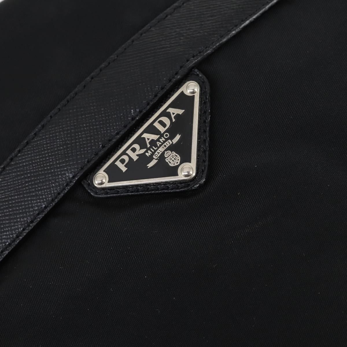 Prada Prada Double Pocket Shoulder Bag Tessuto Size ONE SIZE - 14 Thumbnail