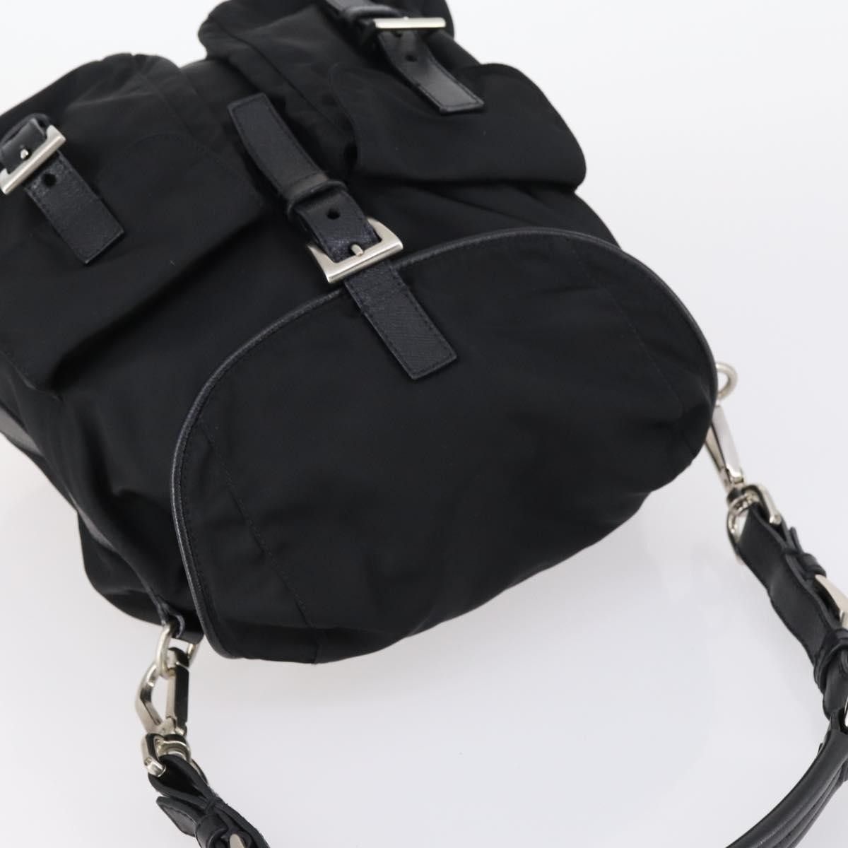 Prada Prada Double Pocket Shoulder Bag Tessuto Size ONE SIZE - 17 Thumbnail