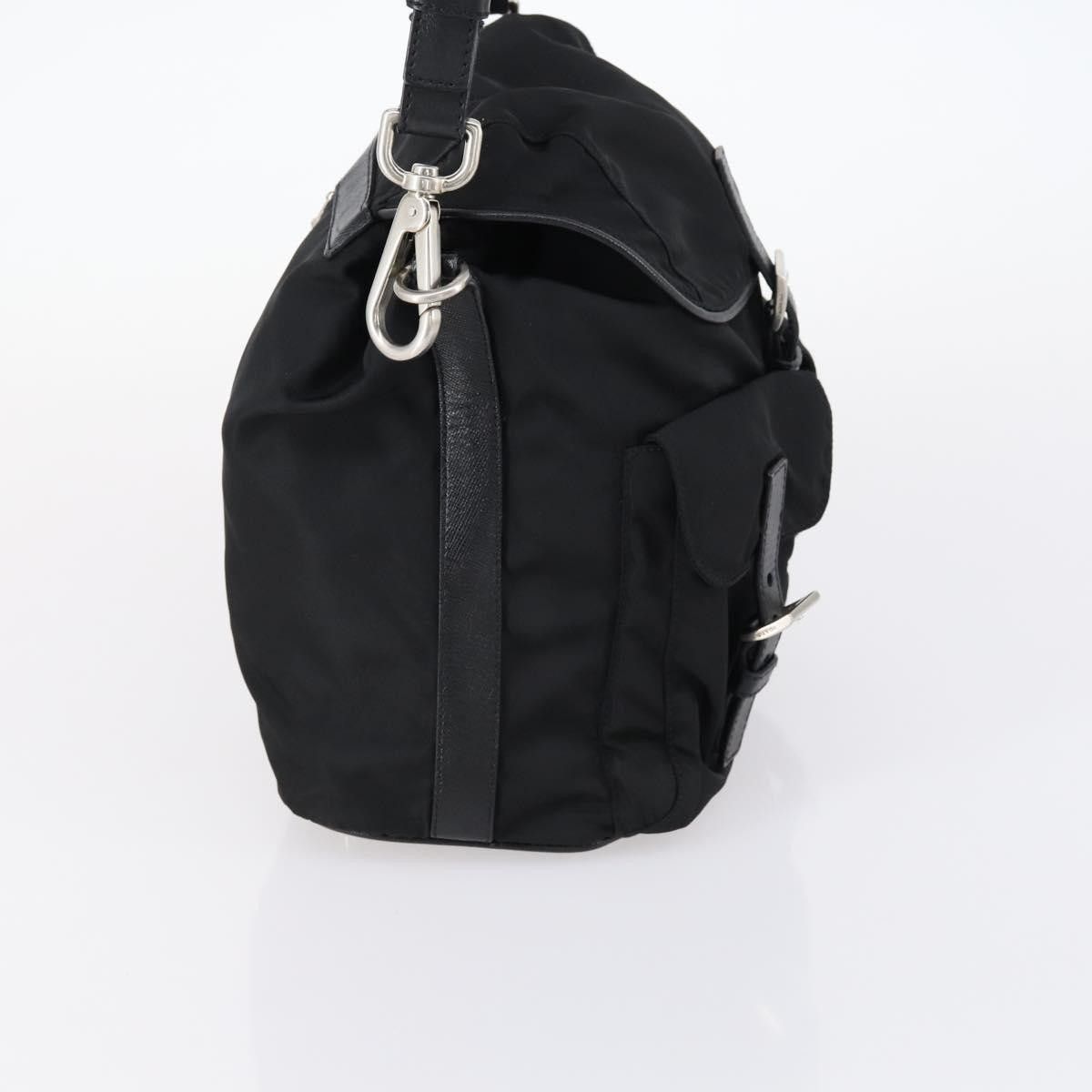Prada Prada Double Pocket Shoulder Bag Tessuto Size ONE SIZE - 4 Thumbnail