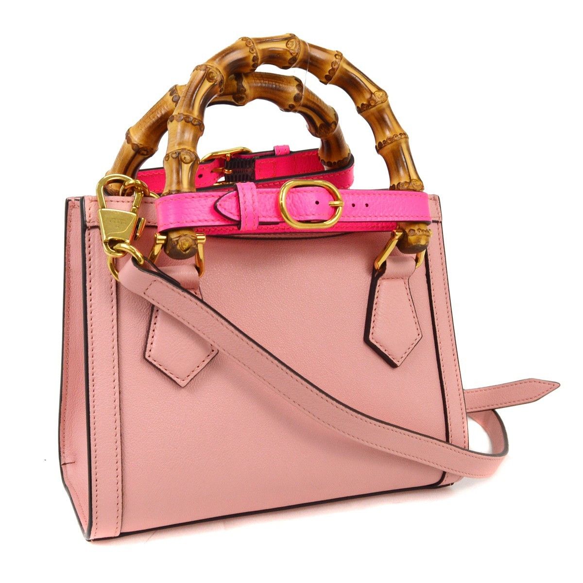 Gucci Gucci Diana NM Bamboo Handle Tote Leather Size ONE SIZE - 2 Thumbnail