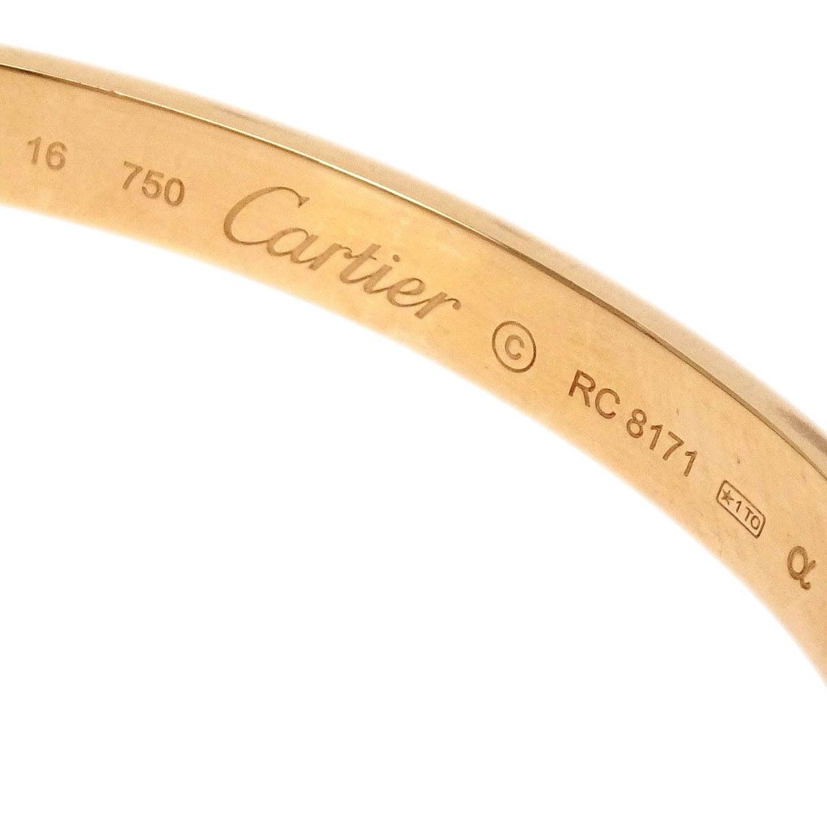 Cartier Cartier Love Bracelet Brushed 18K Rose Gold Size ONE SIZE - 4 Thumbnail