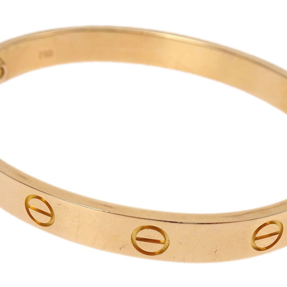 Cartier Cartier Love Bracelet Brushed 18K Rose Gold Size ONE SIZE - 2 Thumbnail
