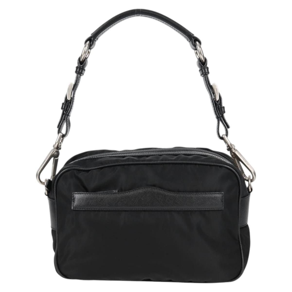 Prada Prada Vintage Front Pocket Shoulder Bag Nylon Size ONE SIZE - 16 Thumbnail