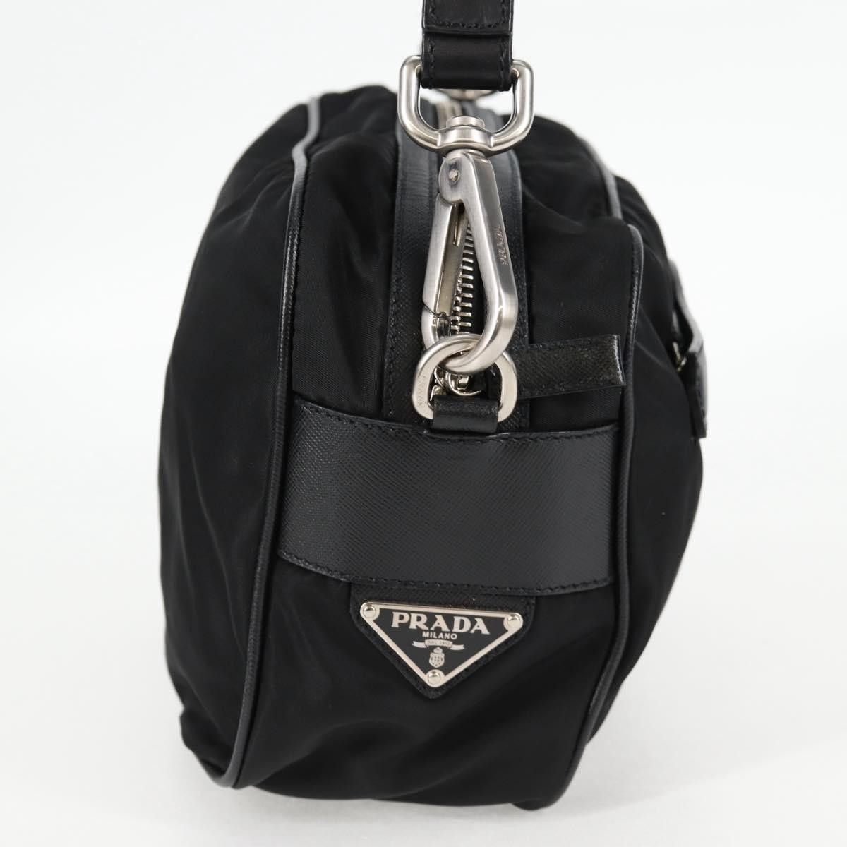 Prada Prada Vintage Front Pocket Shoulder Bag Nylon Size ONE SIZE - 4 Thumbnail