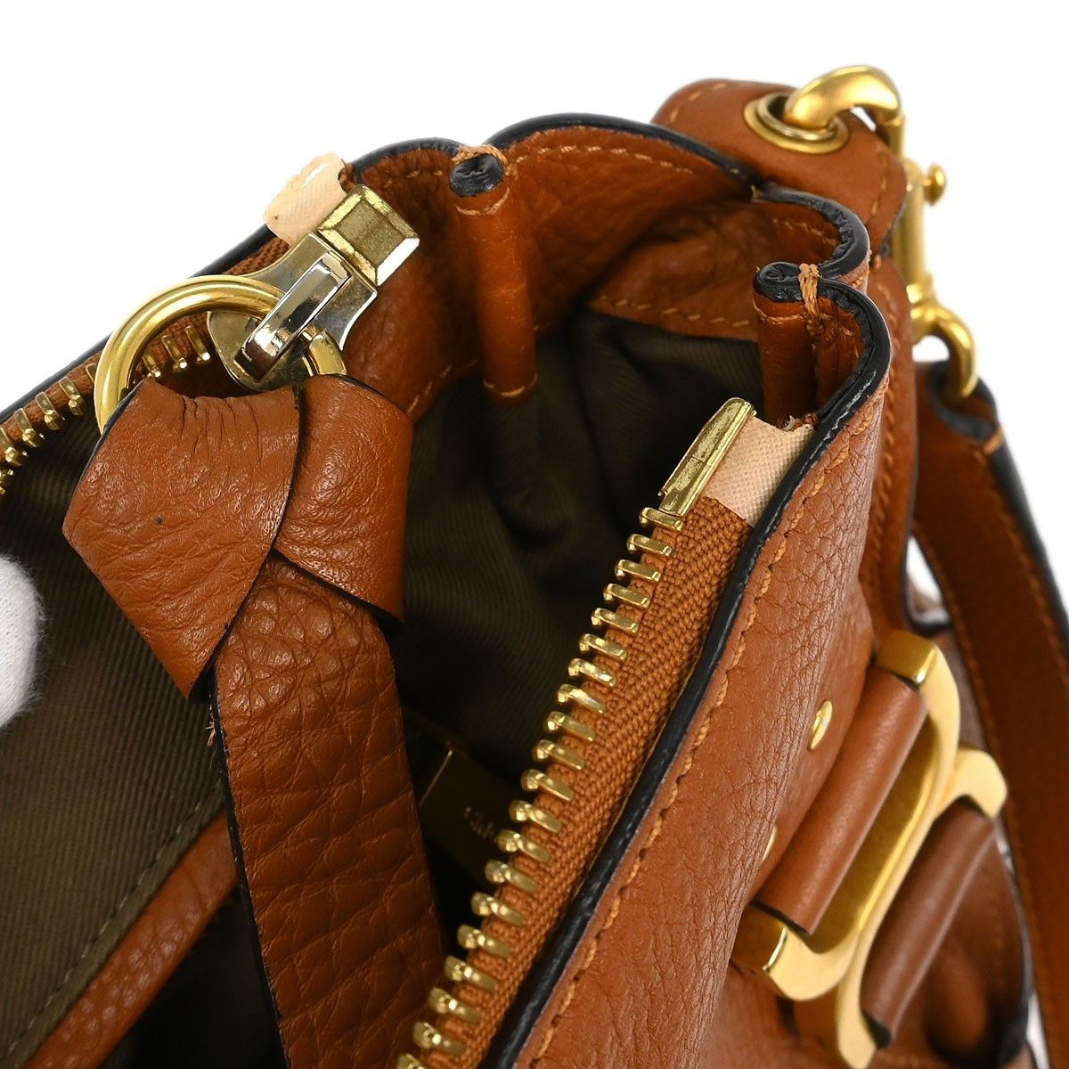 Chloe Chloe Marcie Satchel Leather Size ONE SIZE - 9 Thumbnail