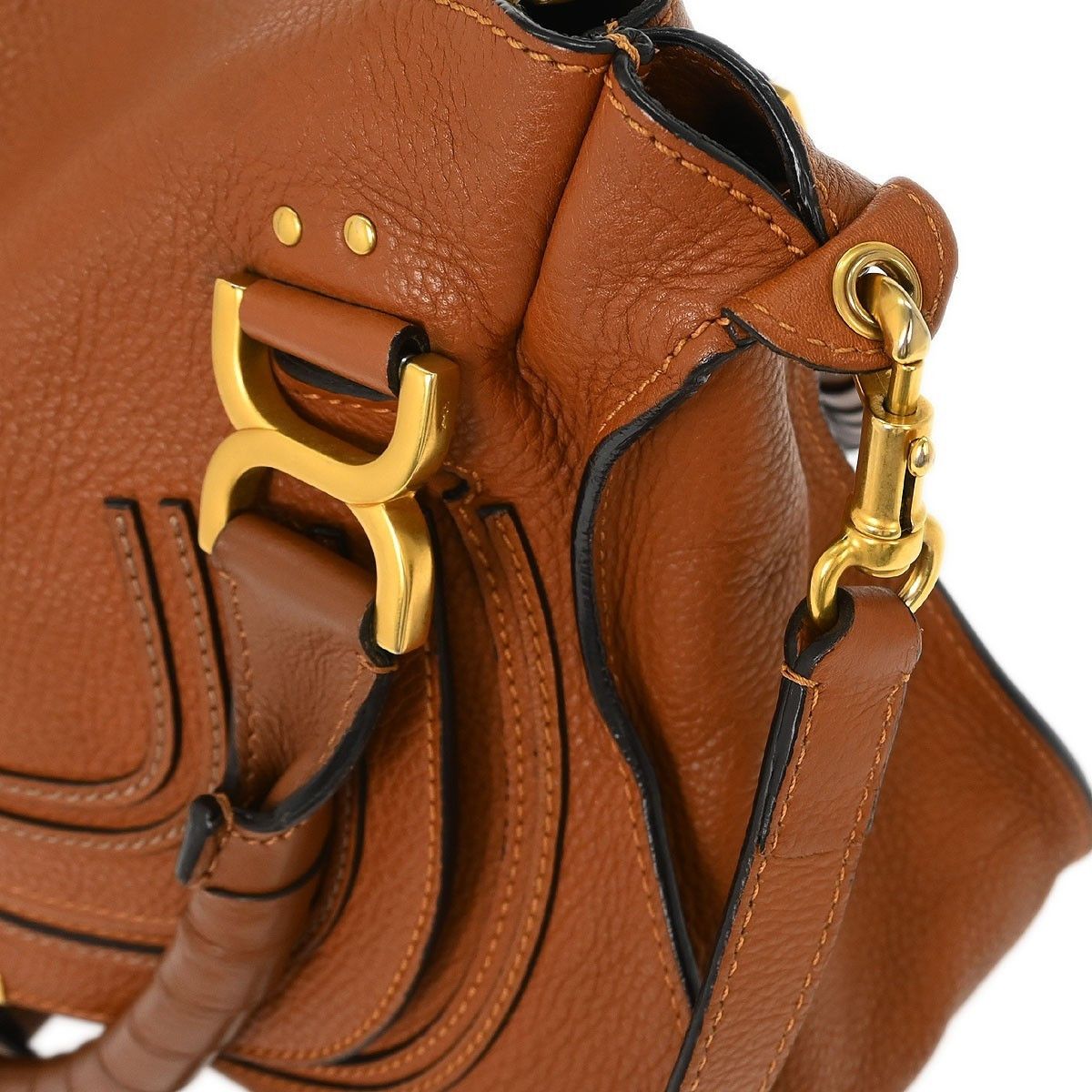 Chloe Chloe Marcie Satchel Leather Size ONE SIZE - 8 Thumbnail