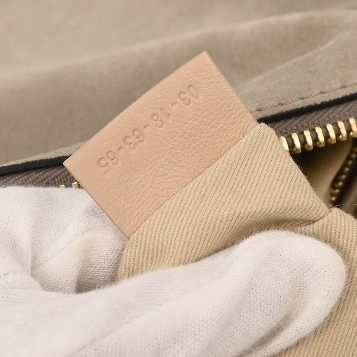 Chloe Chloe Marcie Satchel Suede Size ONE SIZE - 5 Thumbnail