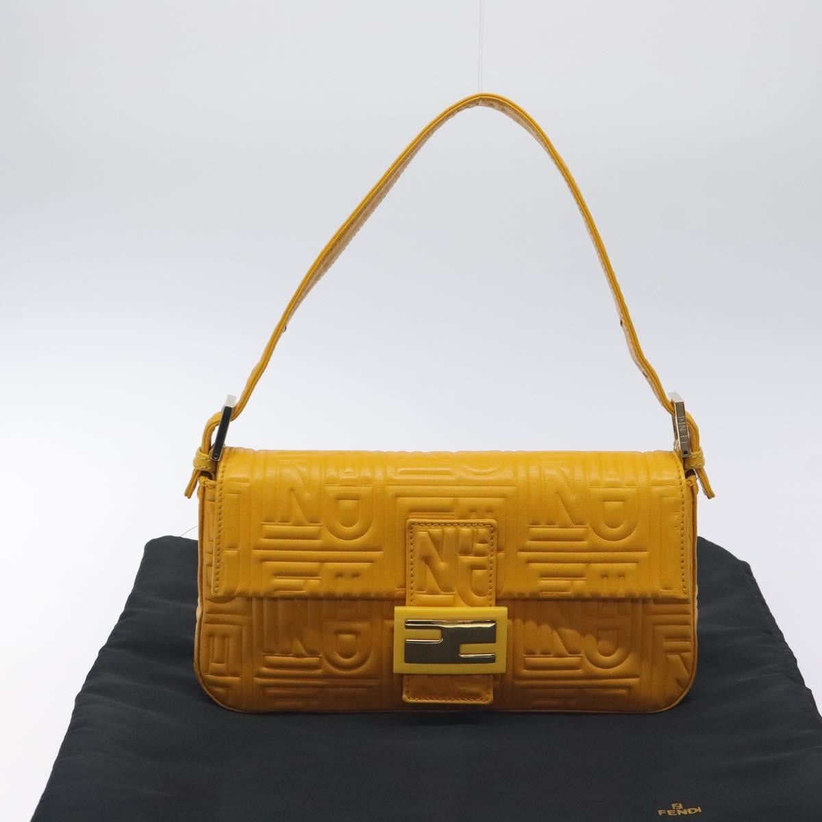 Fendi Fendi Mamma Baguette Shoulder Bag Canvas Size ONE SIZE - 12 Thumbnail