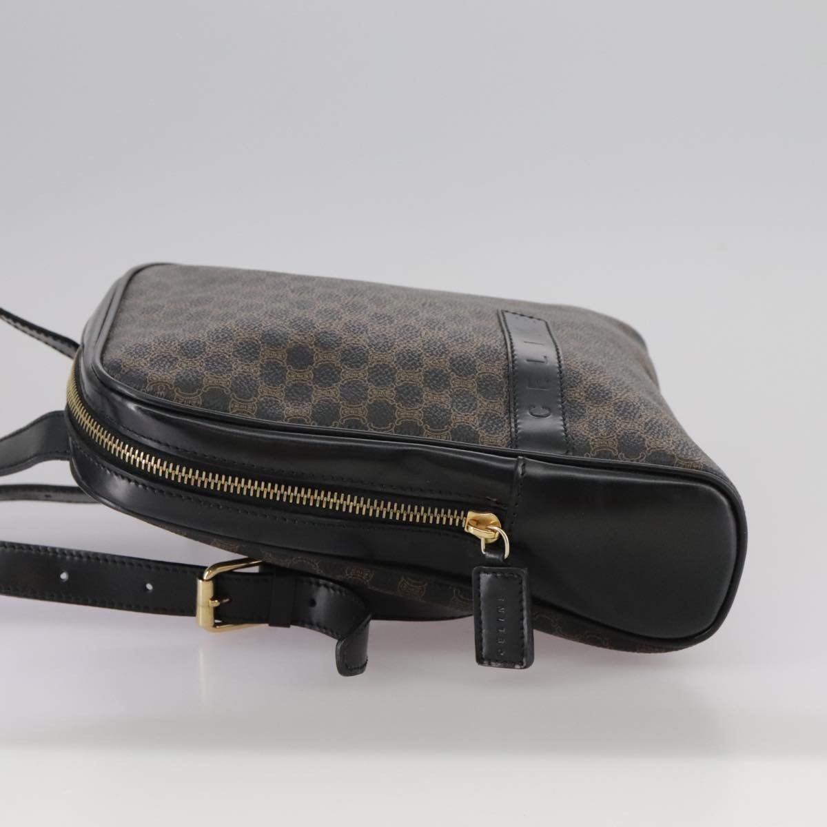 Celine Celine Vintage Macadam Backpack Canvas and Leather Size ONE SIZE - 3 Thumbnail
