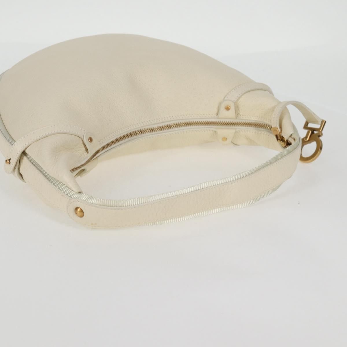 Salvatore Ferragamo Salvatore Ferragamo Gancini Hobo Leather Size ONE SIZE - 7 Thumbnail