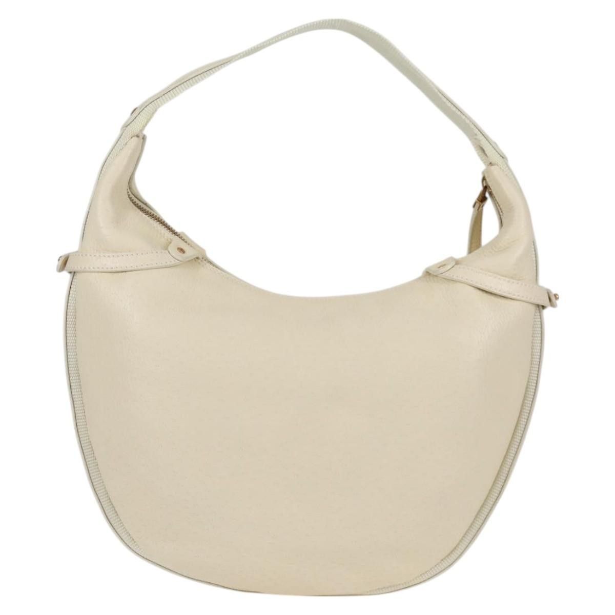 Salvatore Ferragamo Salvatore Ferragamo Gancini Hobo Leather Size ONE SIZE - 2 Thumbnail