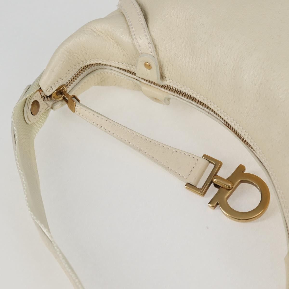 Salvatore Ferragamo Salvatore Ferragamo Gancini Hobo Leather Size ONE SIZE - 12 Thumbnail