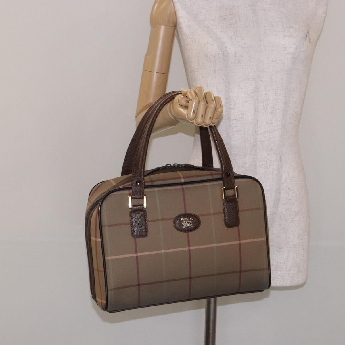 Burberry Burberry Nova Check Handbag Nova Check Canvas Size ONE SIZE - 13 Thumbnail