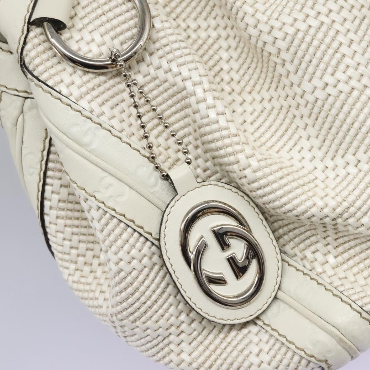 Gucci Gucci Sukey Tote Diamante Woven Raffia Size ONE SIZE - 15 Thumbnail