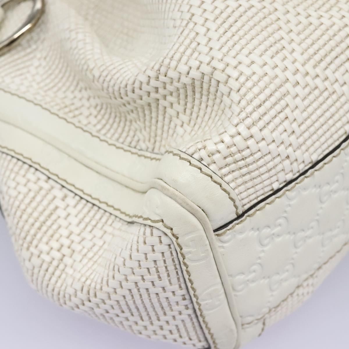 Gucci Gucci Sukey Tote Diamante Woven Raffia Size ONE SIZE - 11 Thumbnail