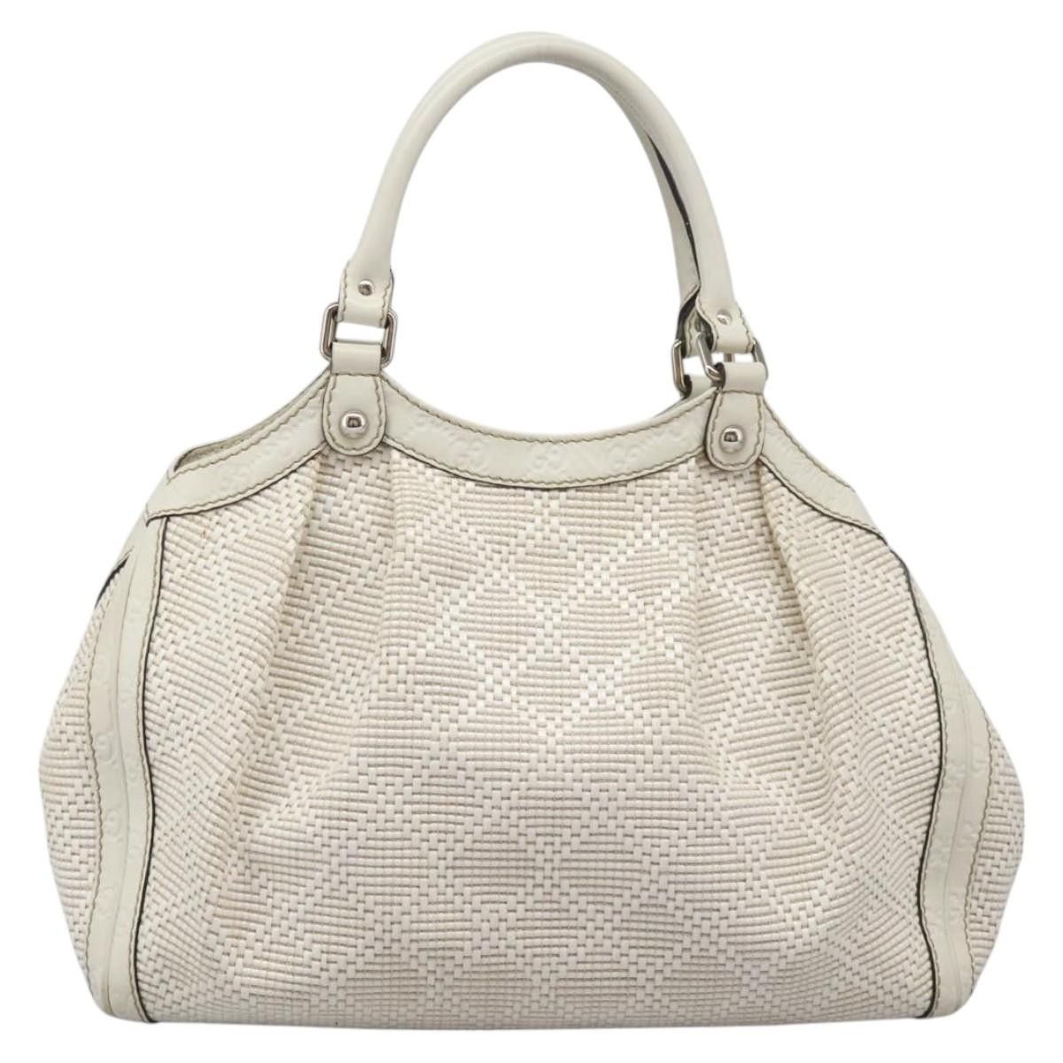 Gucci Gucci Sukey Tote Diamante Woven Raffia Size ONE SIZE - 2 Thumbnail