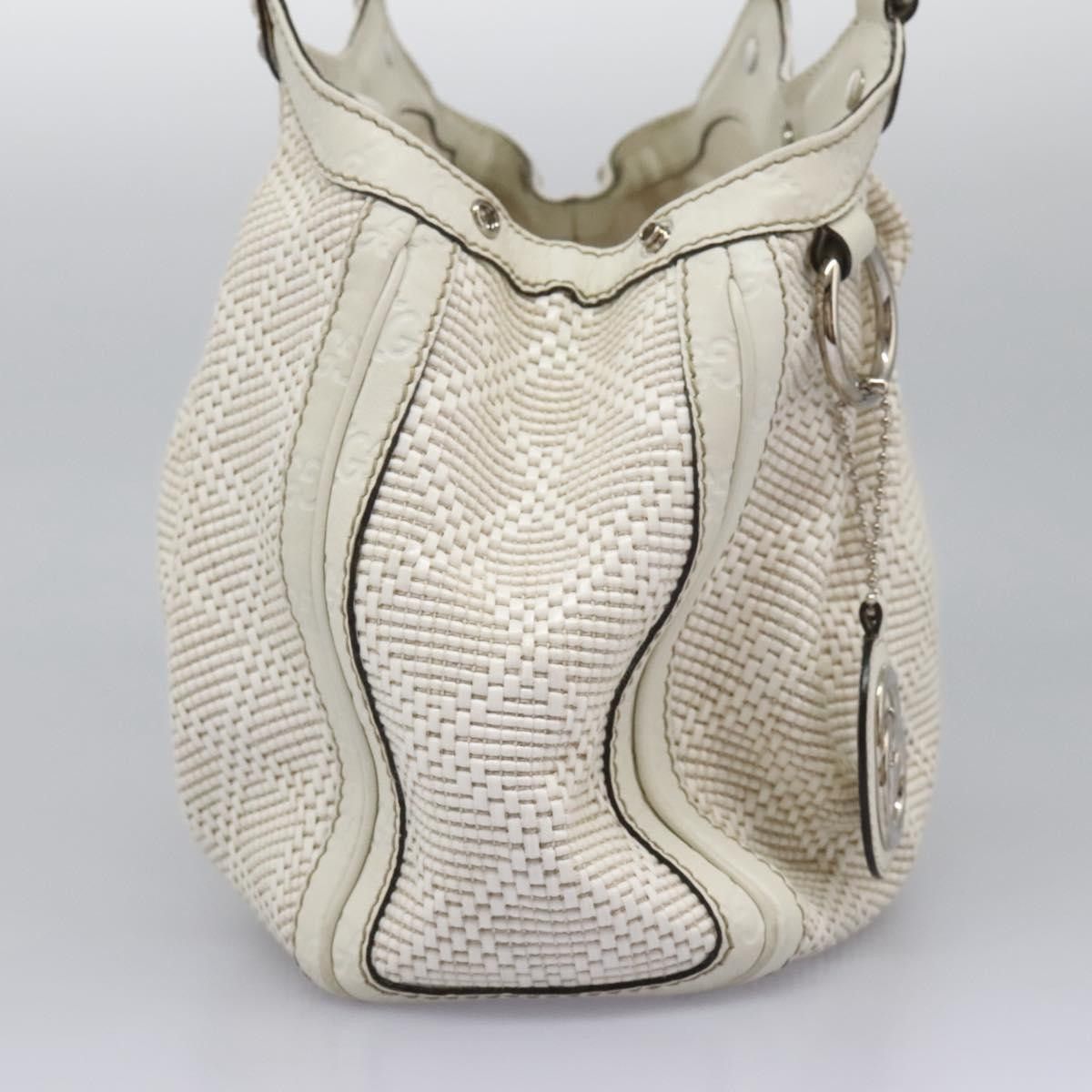 Gucci Gucci Sukey Tote Diamante Woven Raffia Size ONE SIZE - 4 Thumbnail