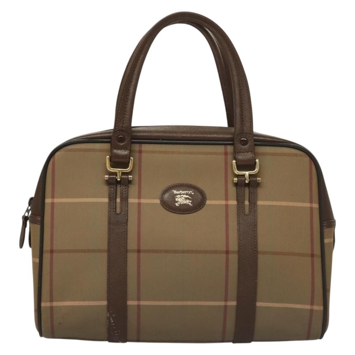 Burberry Burberry Nova Check Handbag Nova Check Canvas Size ONE SIZE - 18 Thumbnail