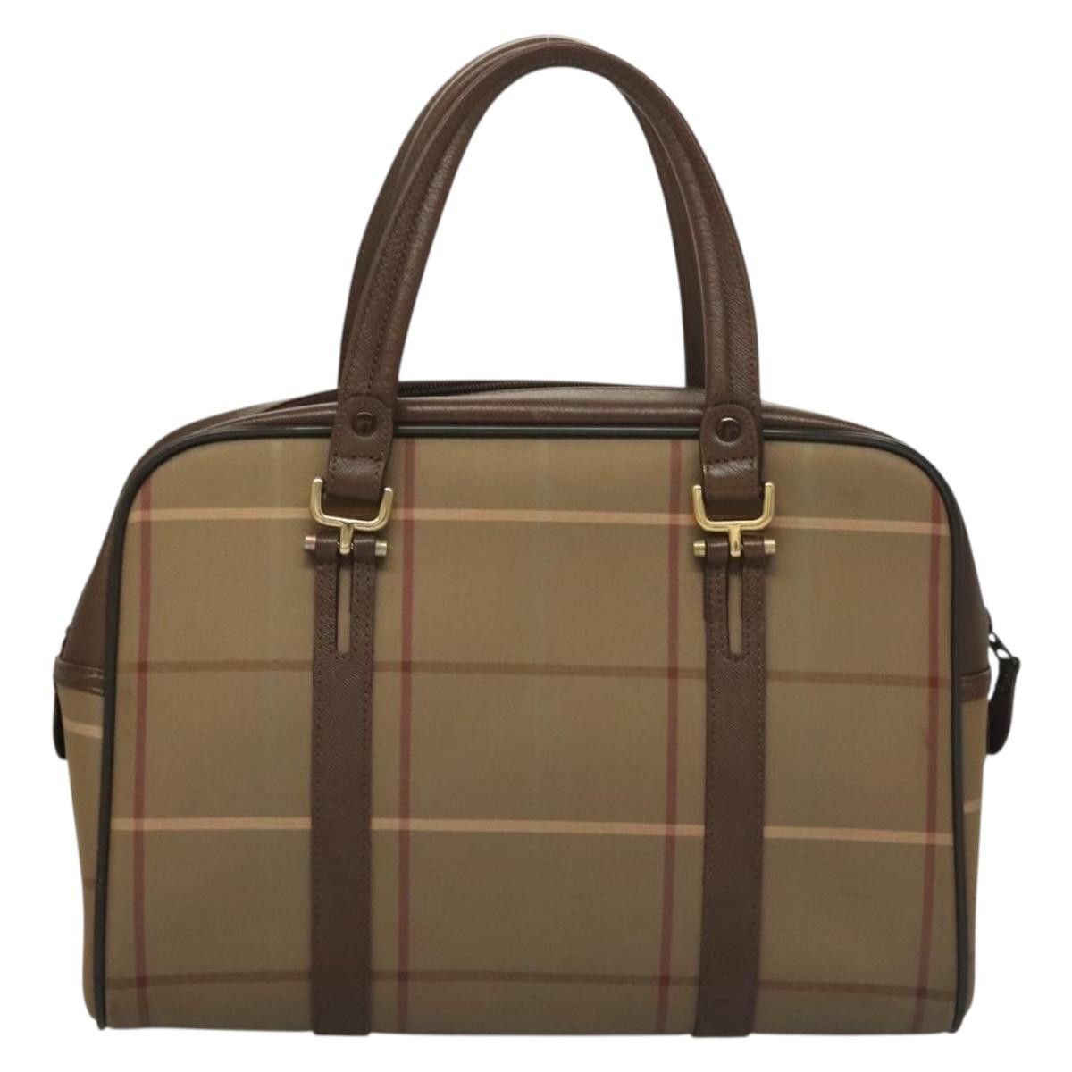Burberry Burberry Nova Check Handbag Nova Check Canvas Size ONE SIZE - 2 Thumbnail