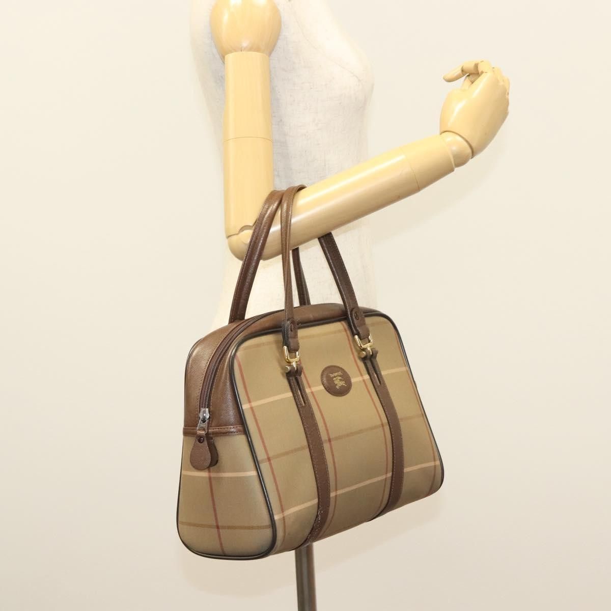 Burberry Burberry Nova Check Handbag Nova Check Canvas Size ONE SIZE - 13 Thumbnail