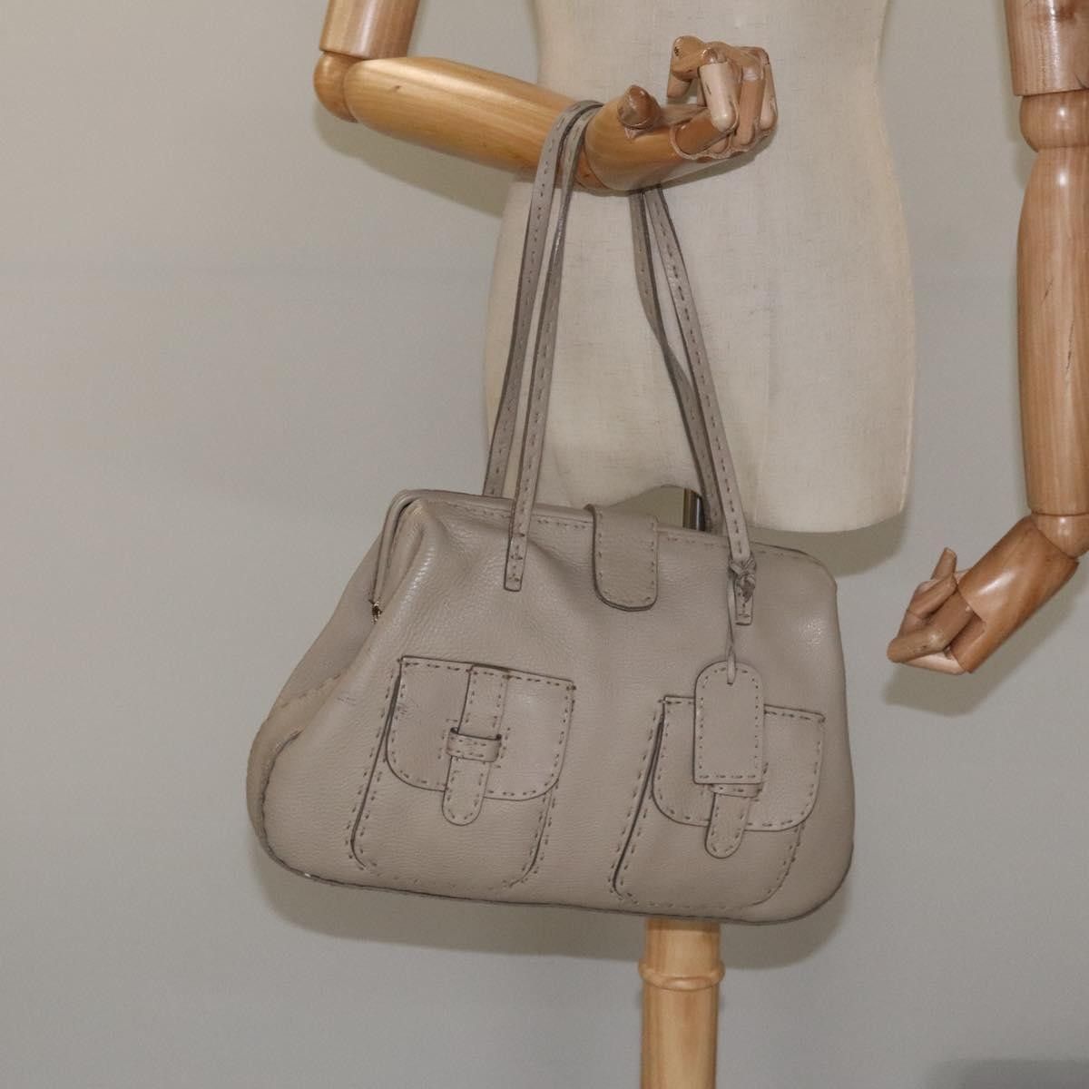 Fendi Fendi Selleria Tote Leather Size ONE SIZE - 14 Thumbnail