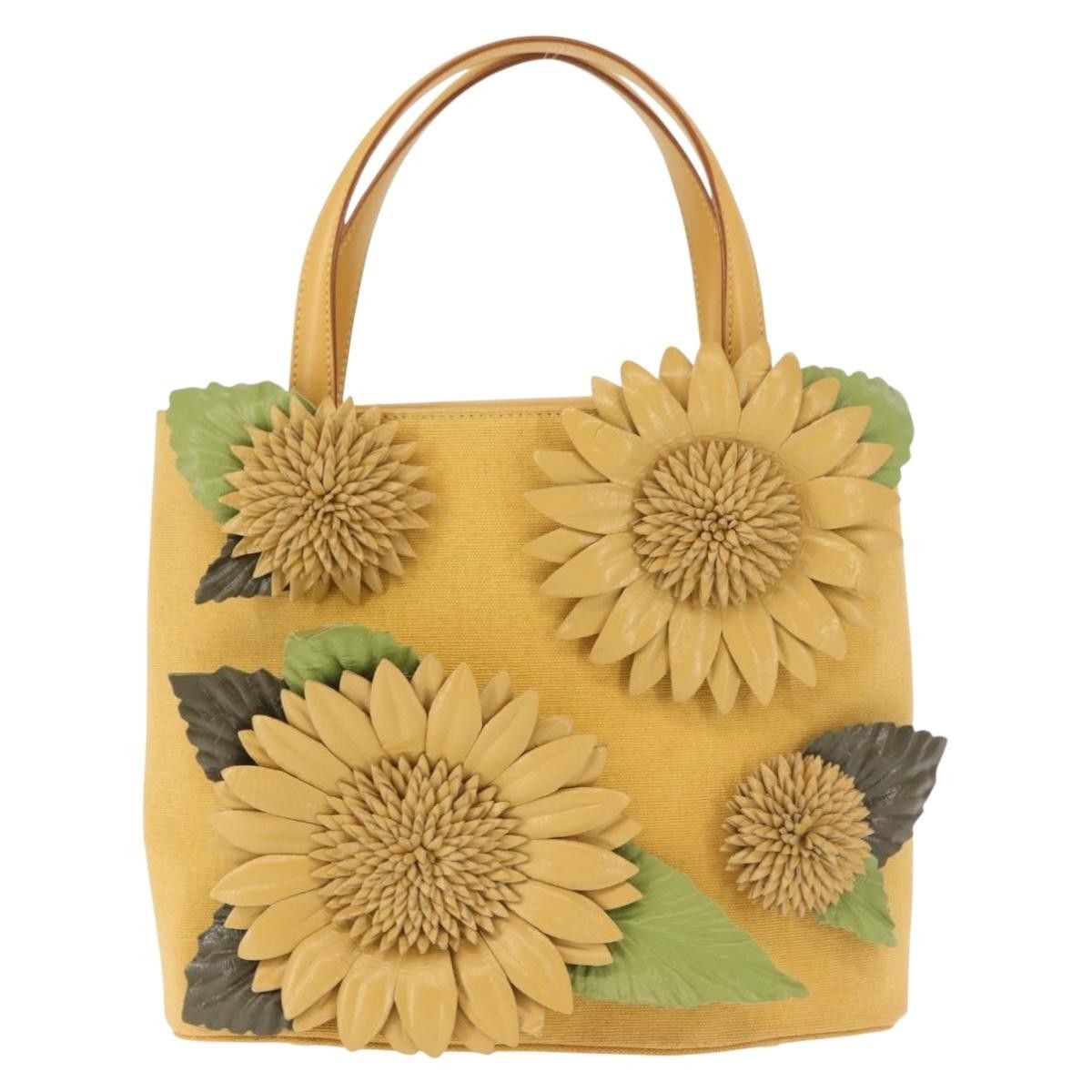 Salvatore Ferragamo Salvatore Ferragamo Flower tote Canvas Size ONE SIZE - 20 Thumbnail