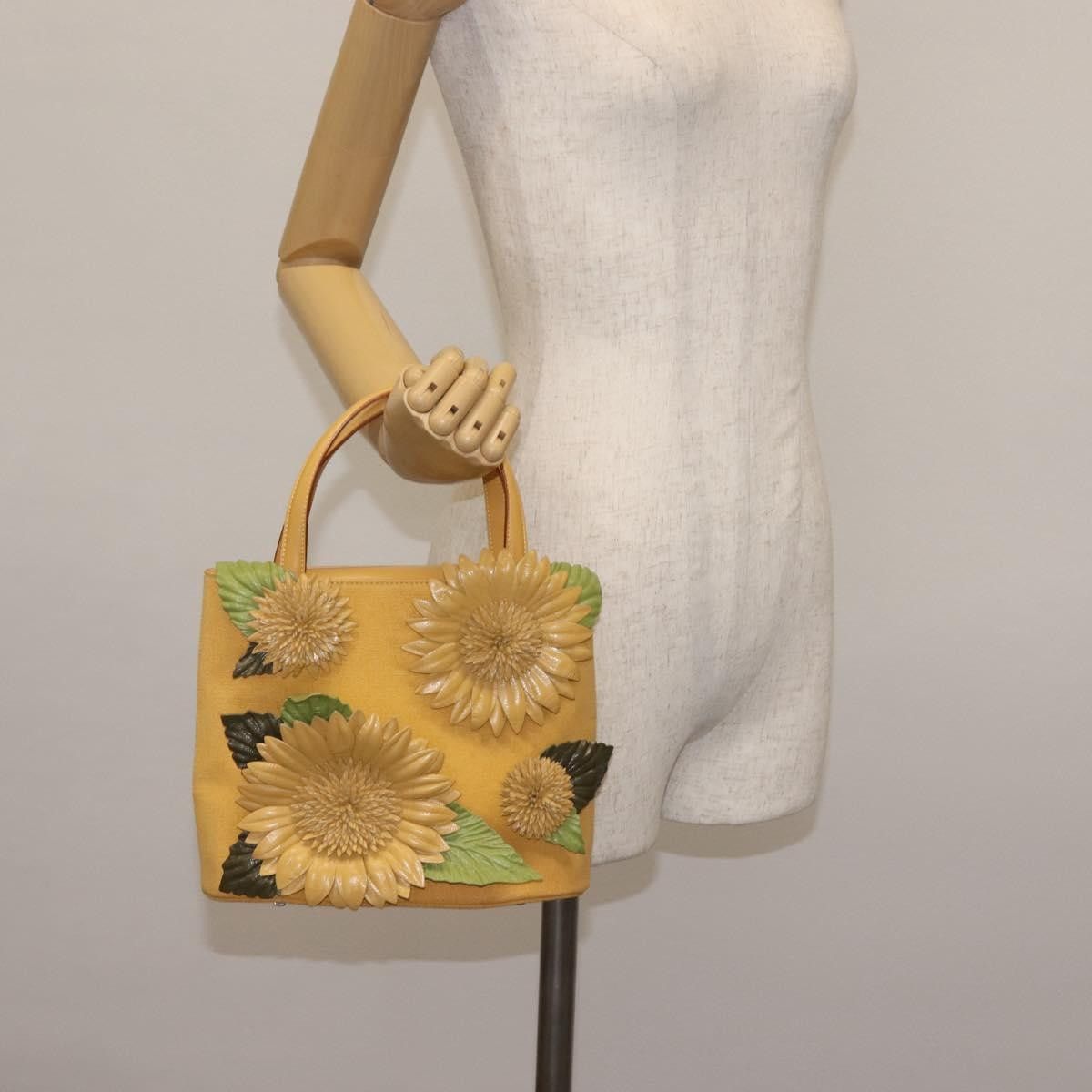 Salvatore Ferragamo Salvatore Ferragamo Flower tote Canvas Size ONE SIZE - 15 Thumbnail