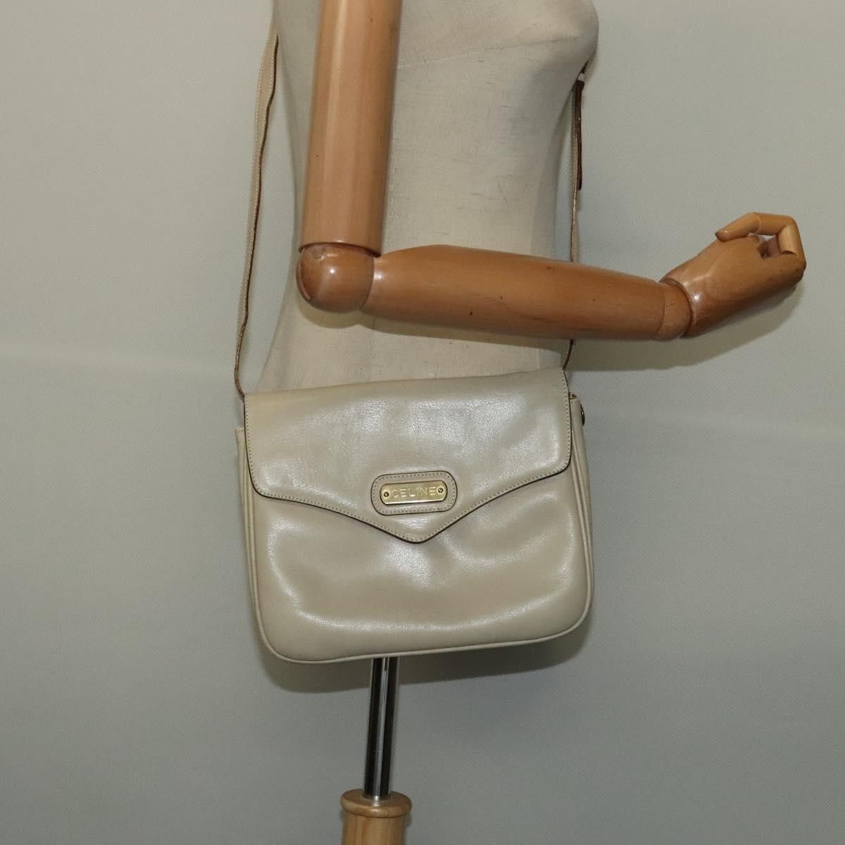 Celine Celine Shoulder Bag Leather Size ONE SIZE - 14 Thumbnail