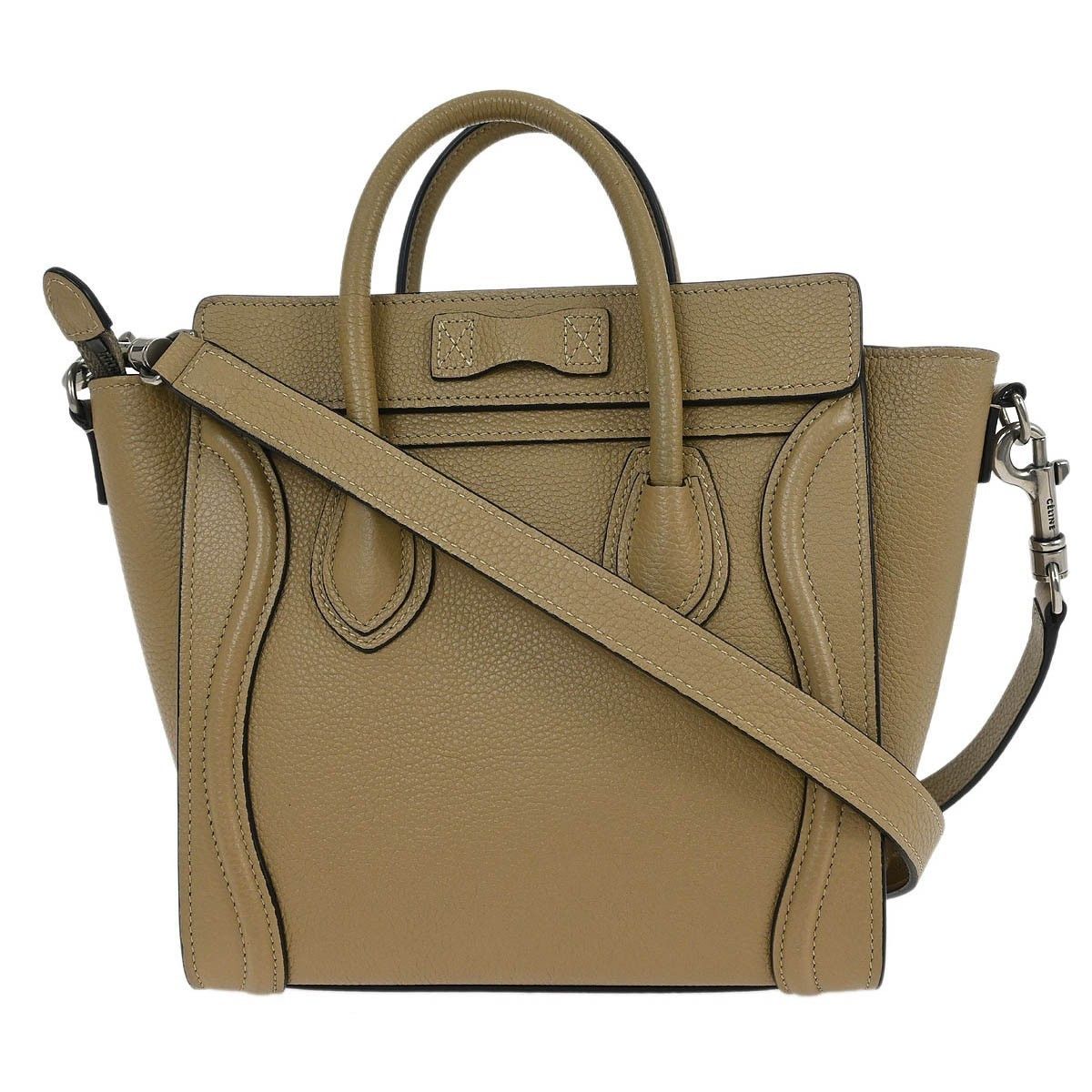Celine Celine Luggage Bag Grainy Leather Size ONE SIZE - 2 Thumbnail
